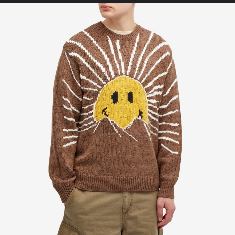 Market X Smiley Sunrise Crew Neck Sweater - Picture 12 of 16